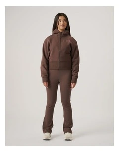 Girls Cropped Zip Hoodie