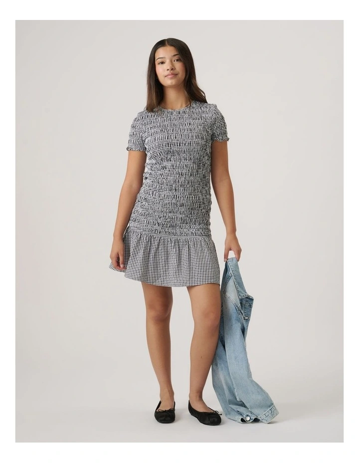 Girls Alana Gingham Dress image 1