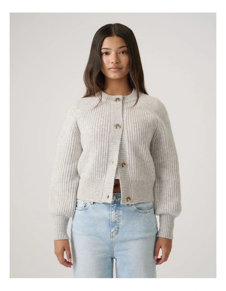 Girls Cleo Button Cardigan image 3
