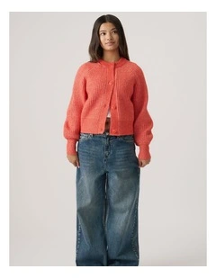 Girls Cleo Button Cardigan