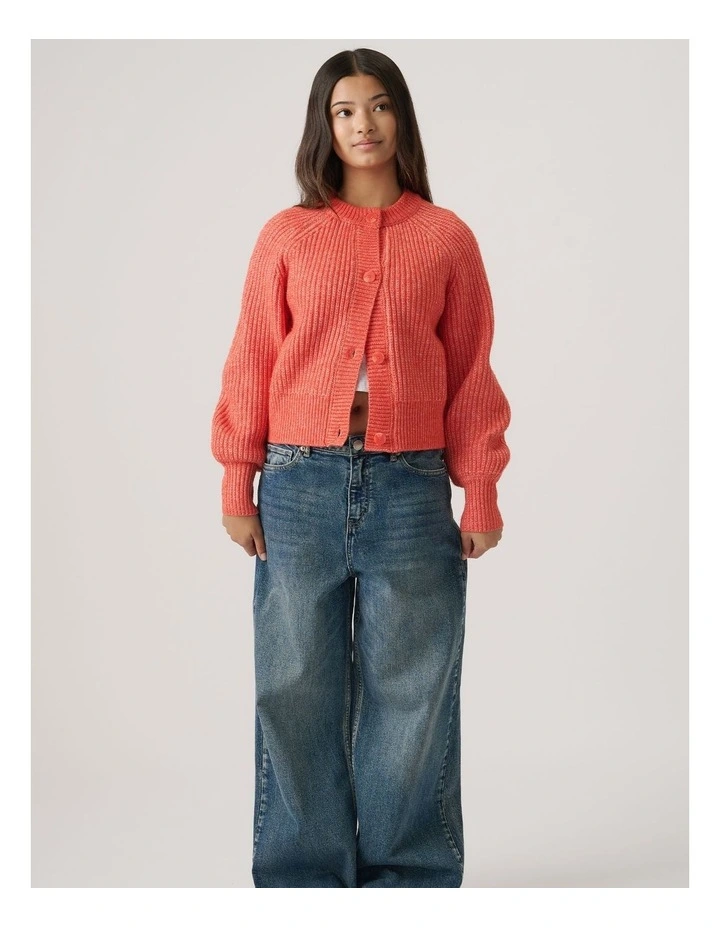 Girls Cleo Button Cardigan image 1