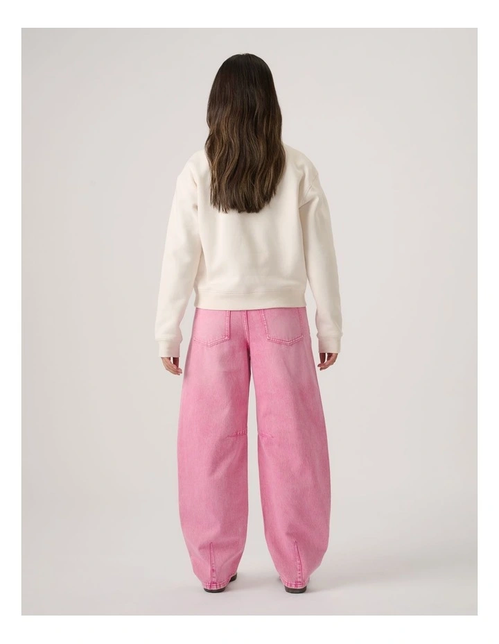 Girls Olive You Cropped Sweat image 2