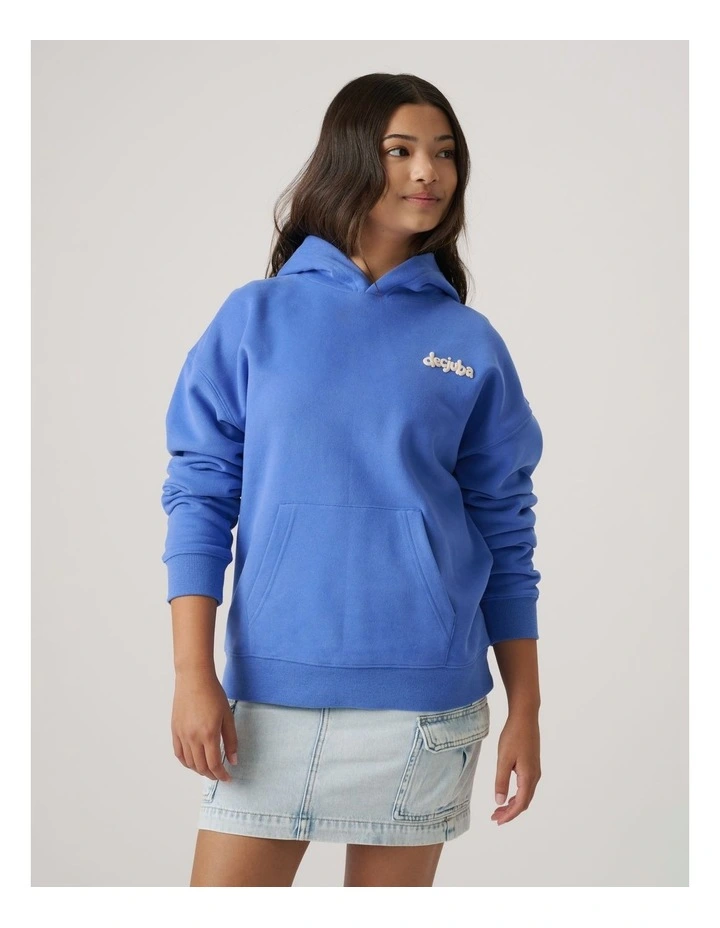 Girls Decjuba Oversized Hoodie image 3