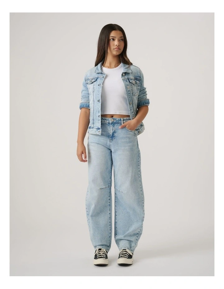 Girls Hazel Barrel Leg Jean image 1