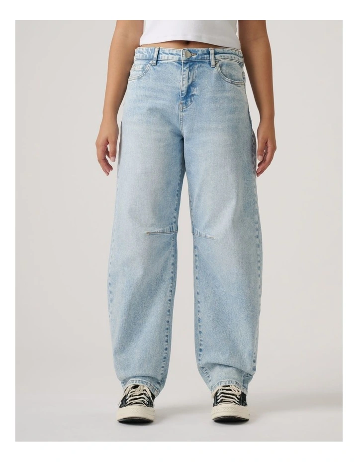 Girls Hazel Barrel Leg Jean image 3