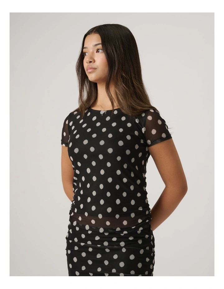 Girls Fifi Mesh Tee image 3