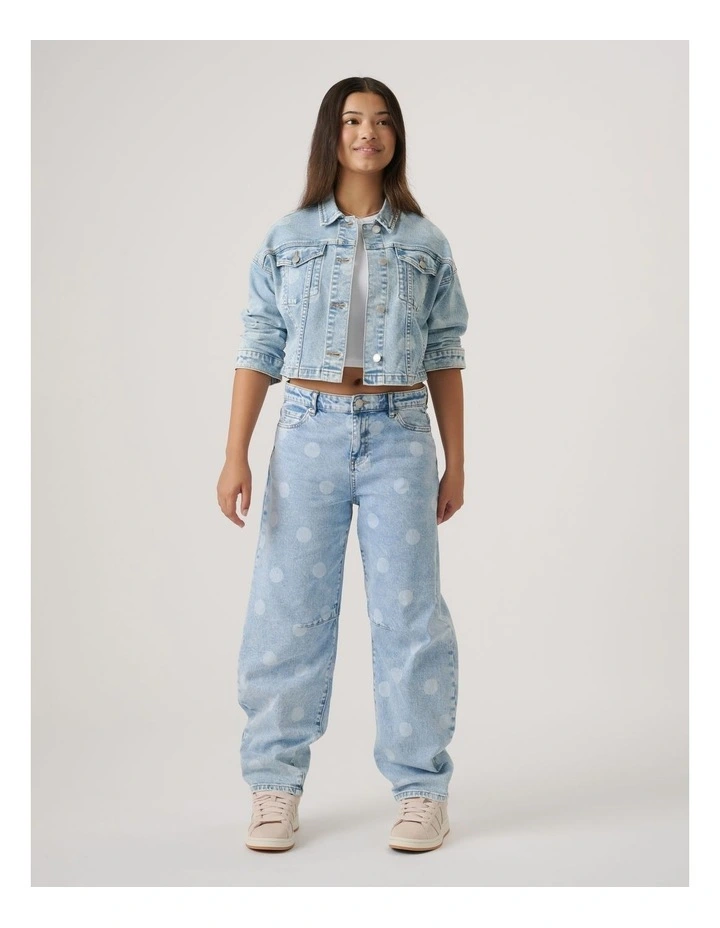 Girls Hazel Barrel Leg Jean image 1