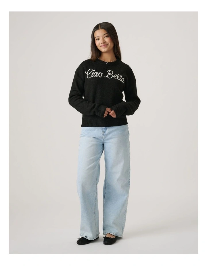 Girls Ciao Bella Knit Jumper image 1
