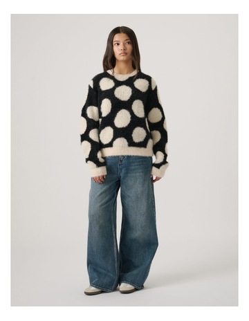 Black/Cream Spot colour