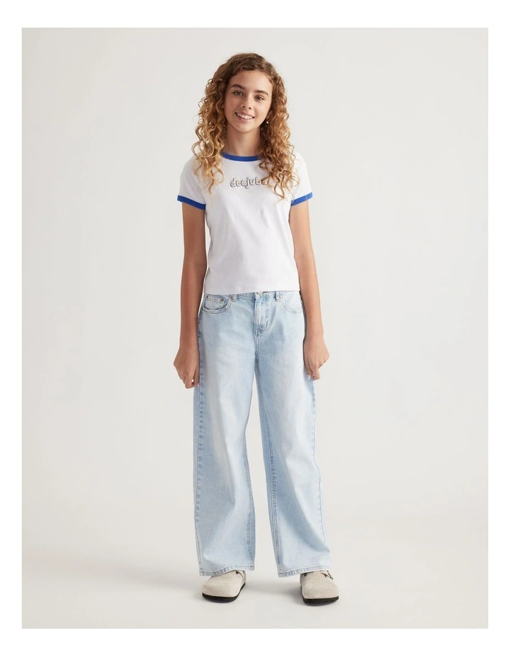 Girls Decjuba Cropped Tee image 1
