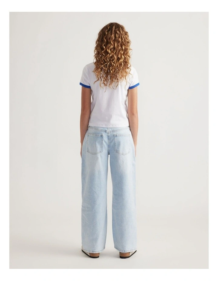 Girls Decjuba Cropped Tee image 2