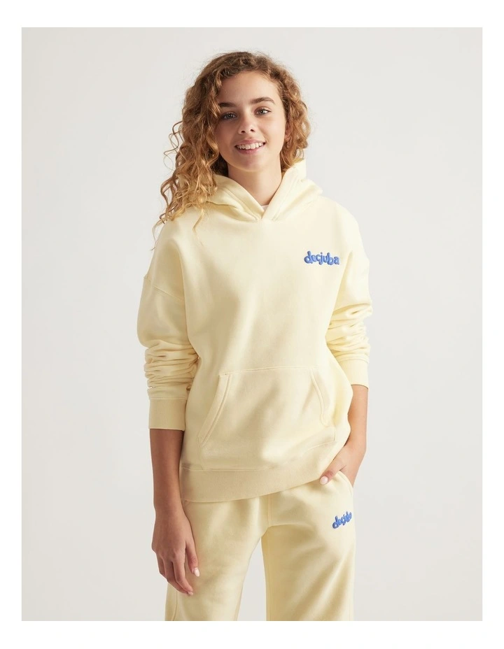 Girls Decjuba Oversized Hoodie image 3