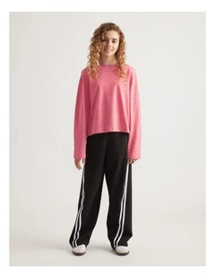 Girls Long Sleeve Boxy Tee