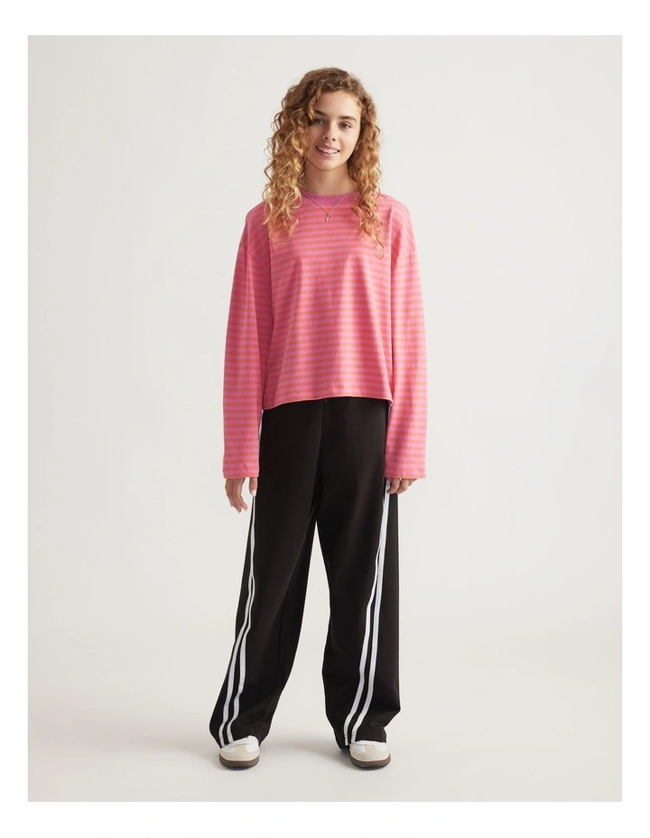 Girls Long Sleeve Boxy Tee image 1