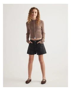 Girls Matilda Zip Up Knit