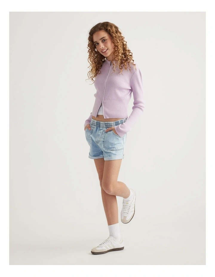 Girls Matilda Zip Up Knit image 1