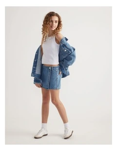 Girls Sarah Denim Skort
