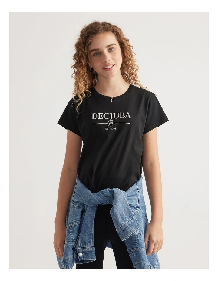 Girls Decjuba Heritage Tshirt image 3