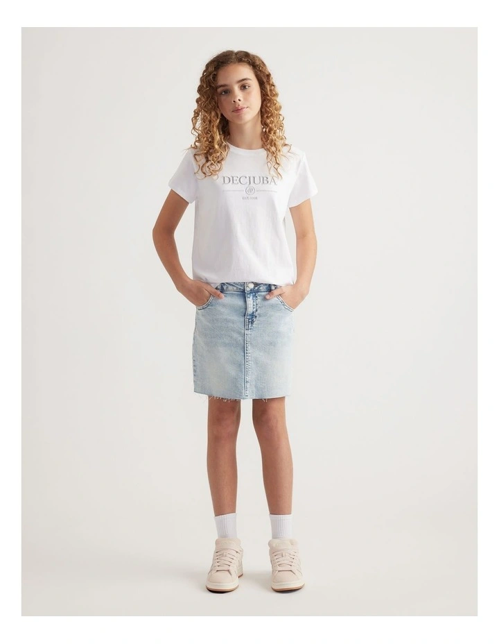 Girls Decjuba Heritage Tshirt image 1