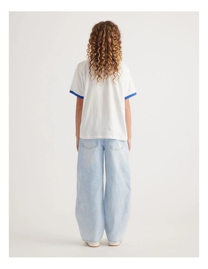 Girls Oversized Market Tee image 2
