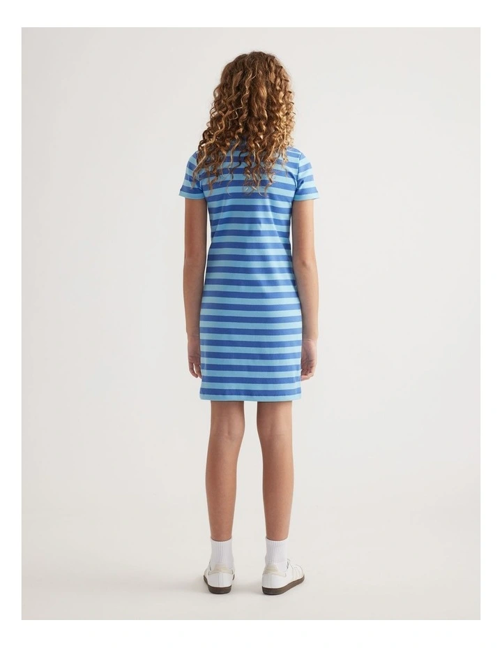 Girls Ava Rib Tshirt Dress image 2