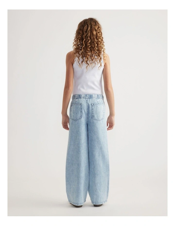 Girls Billie Pull On Jean image 2