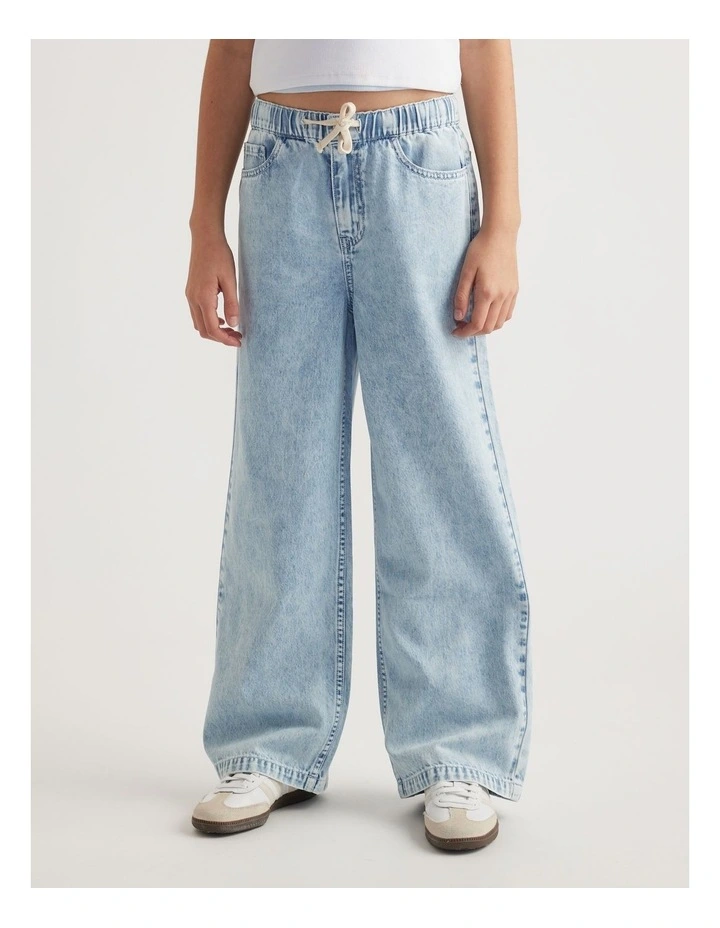 Girls Billie Pull On Jean image 3
