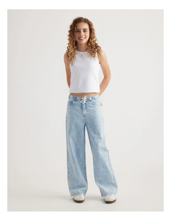 Girls Billie Pull On Jean image 4