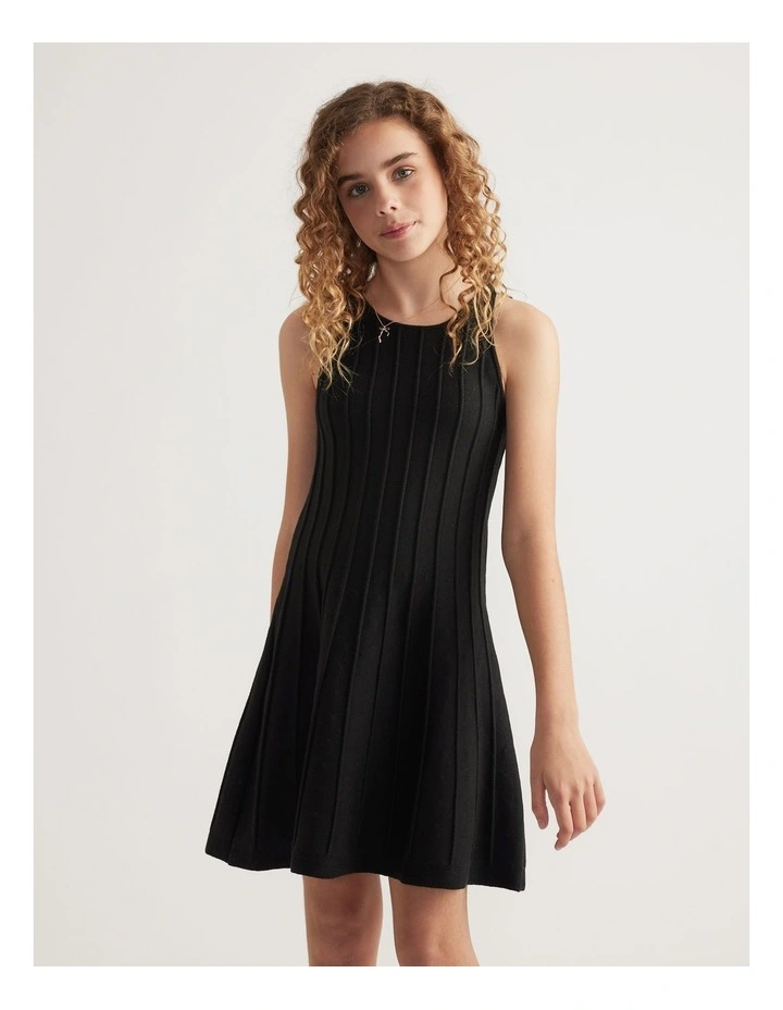 Girls Pippa Knit Dress image 3