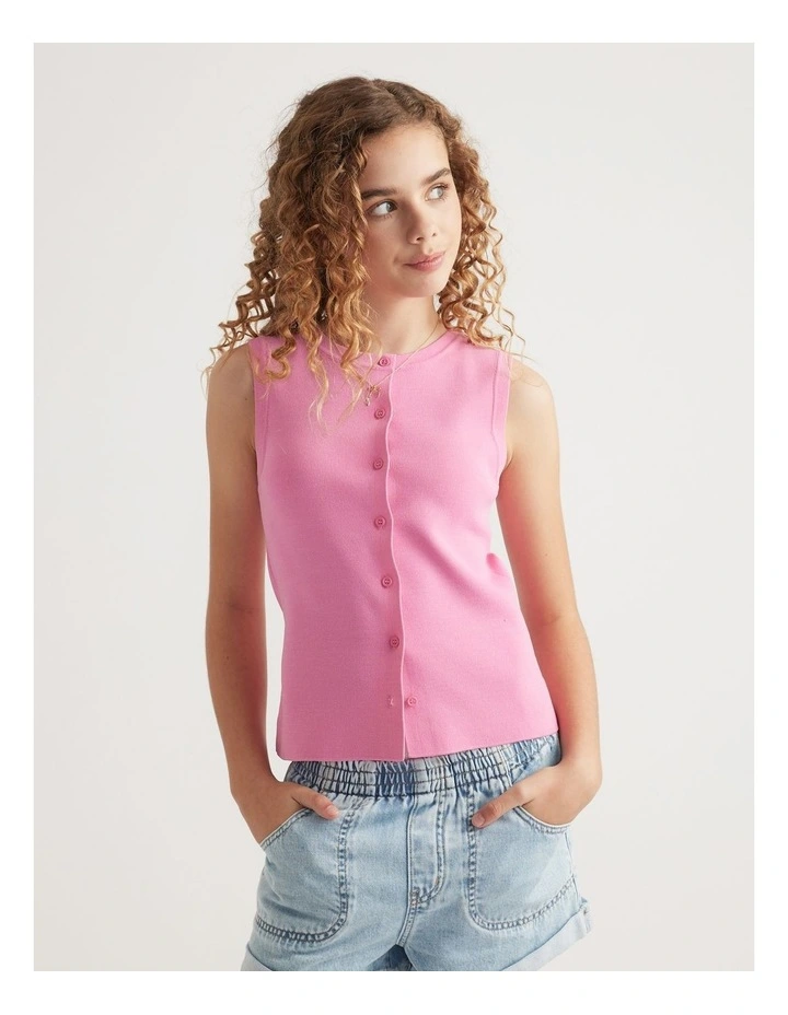 Girls Molly Knit Vest image 3