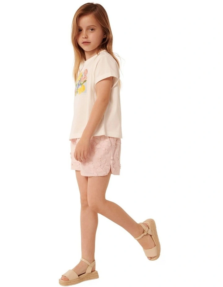Gretchen Pearly Tee in Cream image 3