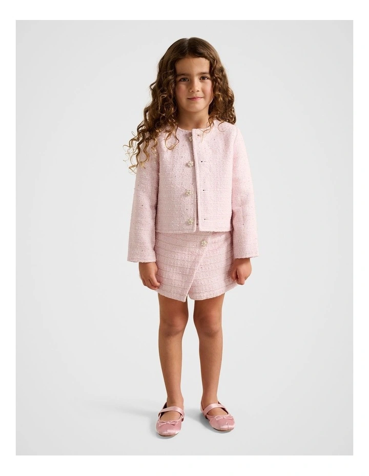 Ellie-Mae Tweed Jacket in Pink image 5
