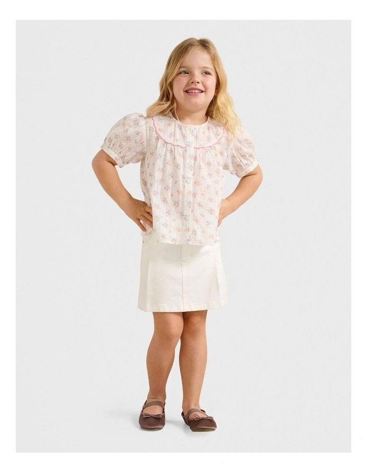 Mary-Kate Girls Print Blouse In Floral image 5
