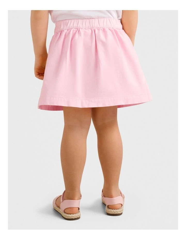 Darcie Girls Button-Down Skirt in Pink image 2