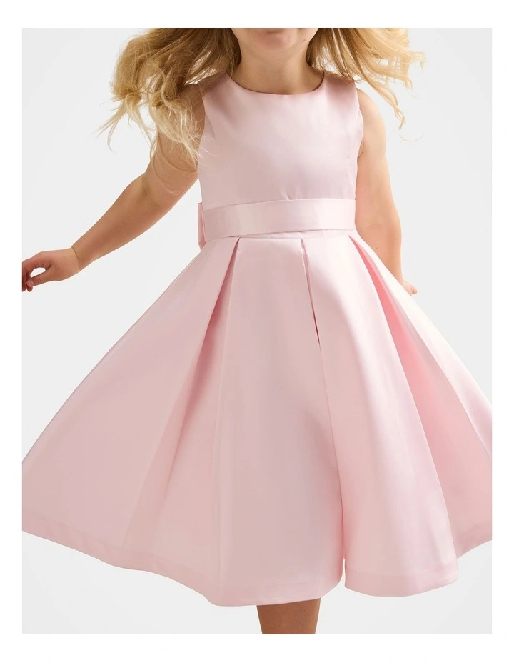 Gabrielle Girls Pleated Dress in Pink image 4