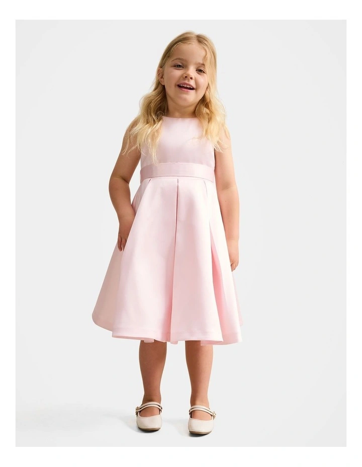 Gabrielle Girls Pleated Dress in Pink image 5