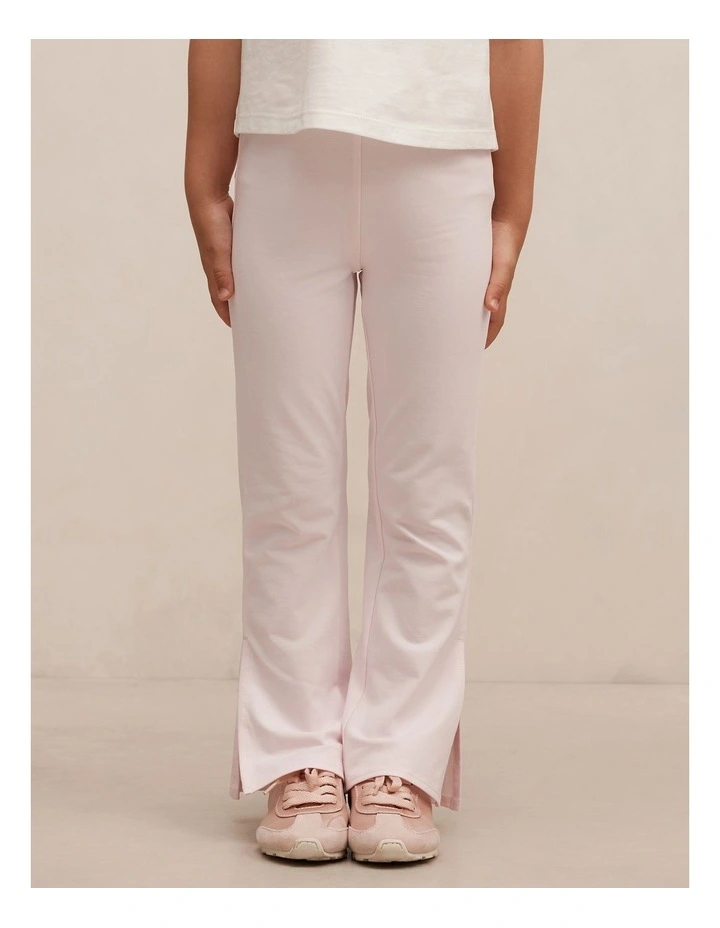 Penelope Flared Leggings in Pink image 1