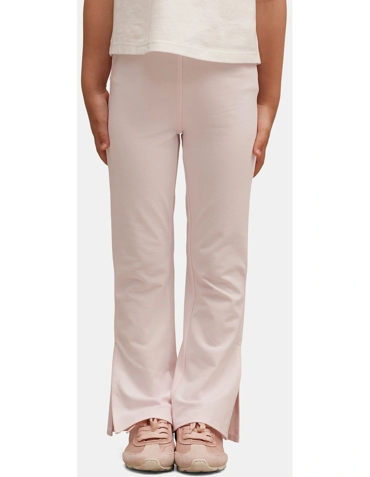 Penelope Flared Leggings in Pink image 1