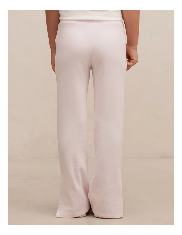 Penelope Flared Leggings in Pink image 2