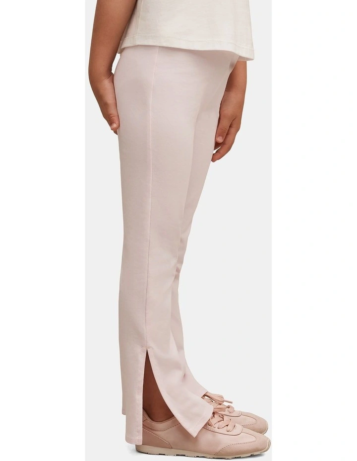 Penelope Flared Leggings in Pink image 3