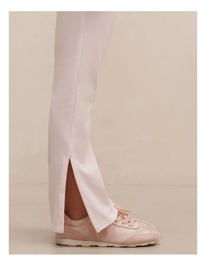 Penelope Flared Leggings in Pink image 4