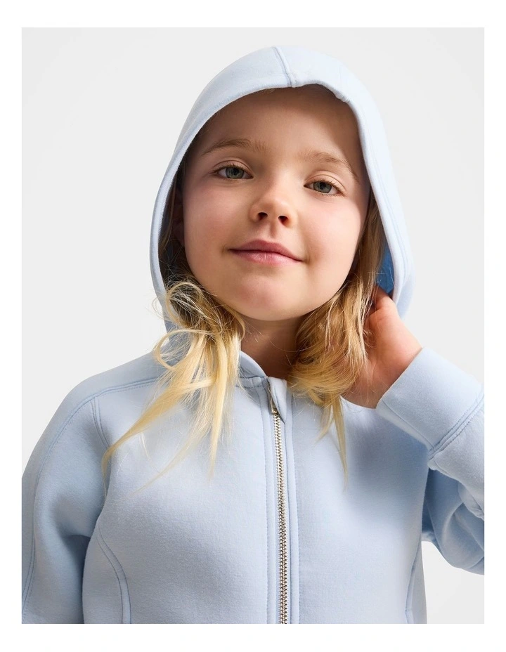 Toni Hooded Sweatshirt in Blue image 4