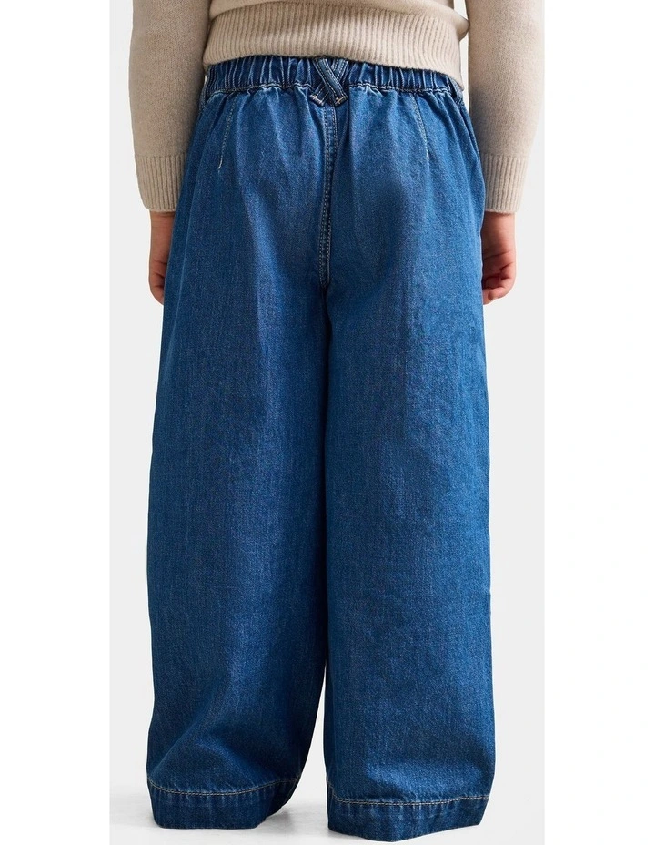 Gemma Elasticated Jeans in Blue image 2