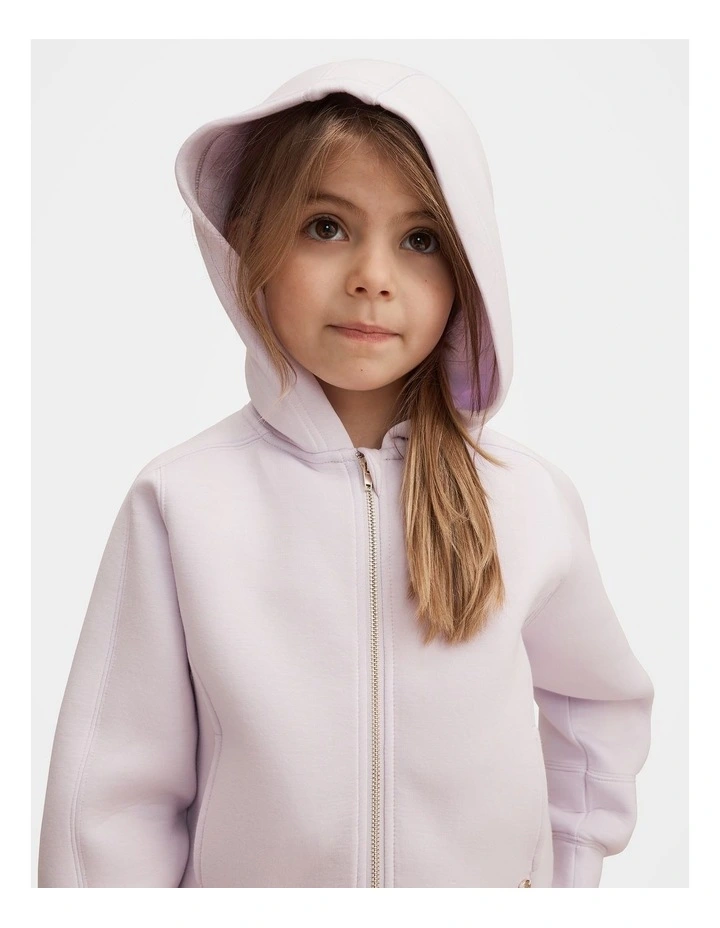 Toni Hooded Sweatshirt in Purple image 4