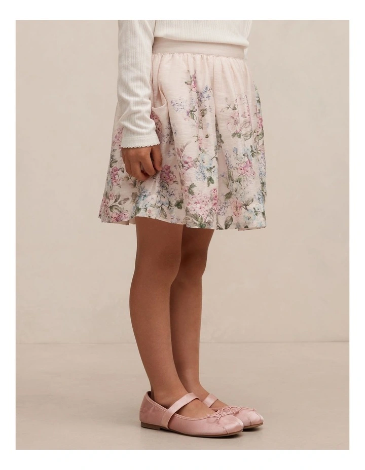 Claudette Mini Skirt in Multi image 3