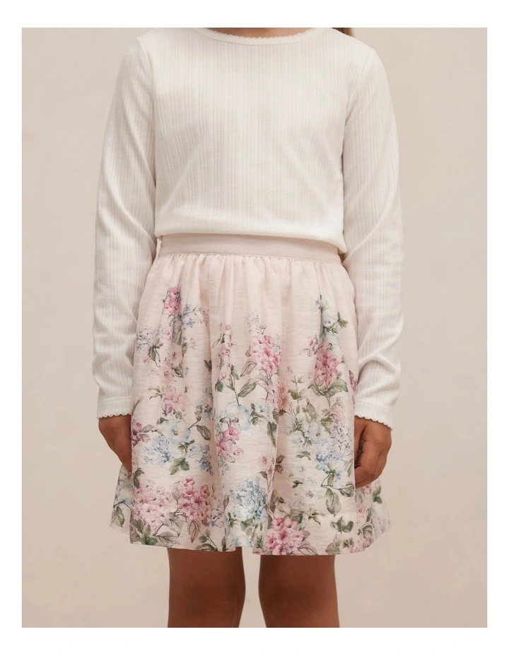 Claudette Mini Skirt in Multi image 4