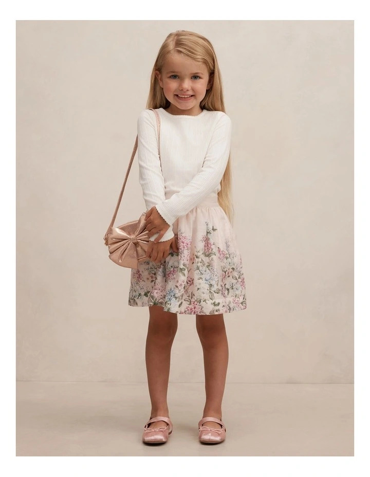 Claudette Mini Skirt in Multi image 5