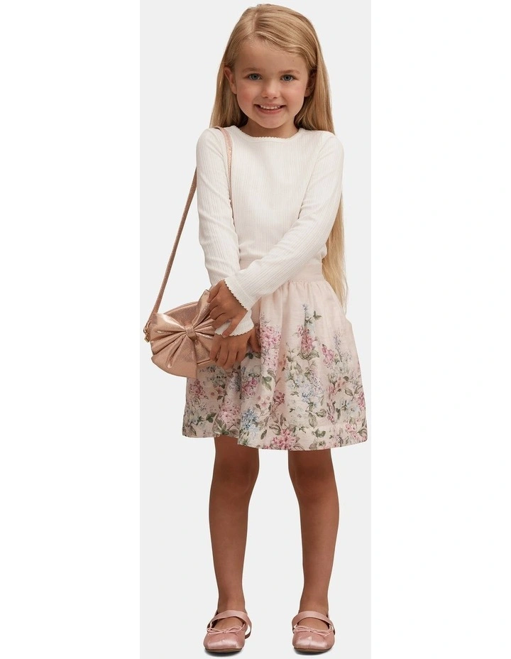 Claudette Mini Skirt in Multi image 5