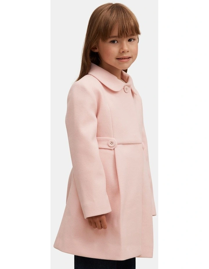 Matilda Dolly Coat in Pink image 3