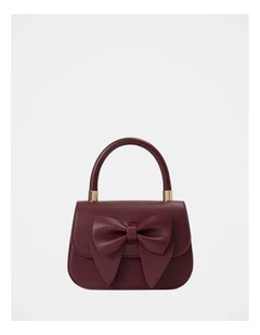 Liliana Bow Bag in Red